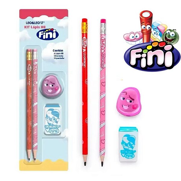 Kit Escolar Fini Leo&Leo