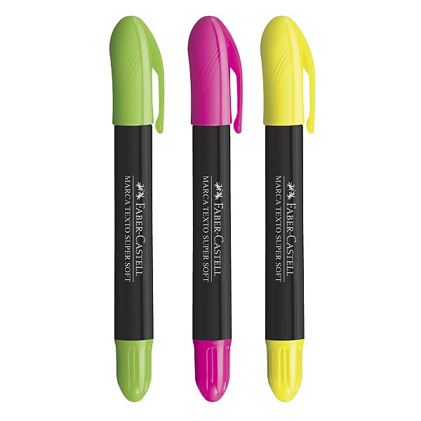 Marca Texto SuperSoft Gel - Faber-Castell