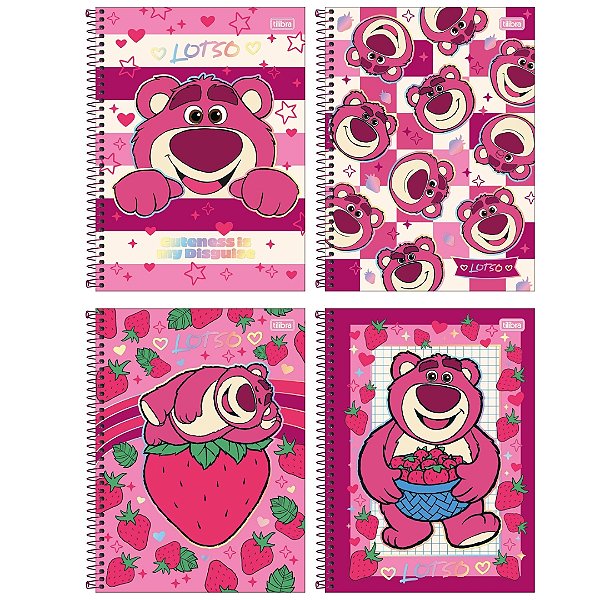 Caderno Universitário 10 Matérias Lotso - Tilibra