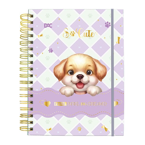 Caderno Smart Universitário So Cute Dog - DAC