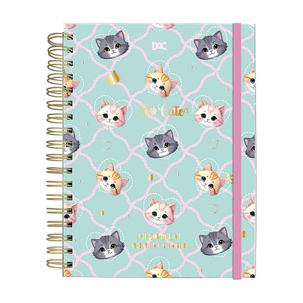 Caderno Smart Universitário So Cute Cat - DAC