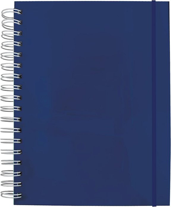 Caderno Smart Universitário All Blue Capa Plástica - DAC