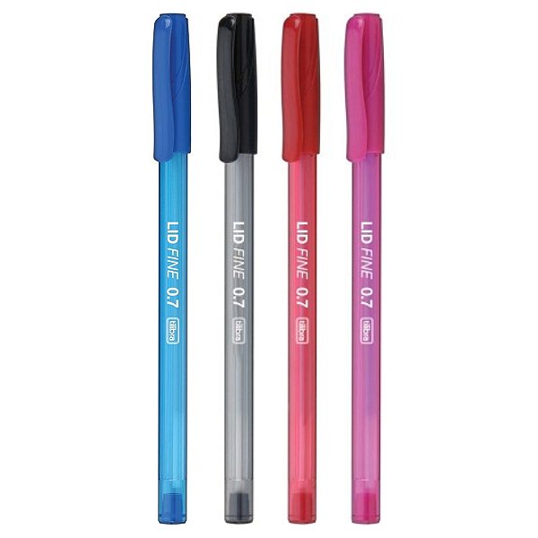 Caneta Esferográfica Lid Fine 0.7mm - Tilibra