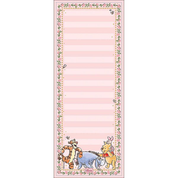 Bloco de Notas Tilembrete G Pooh 50 Fls - Tilibra