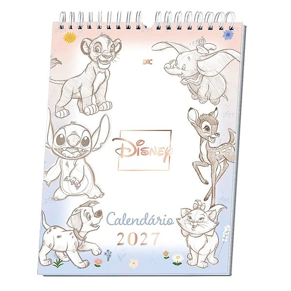 Calendário Big 2027 Disney Clássicos - DAC