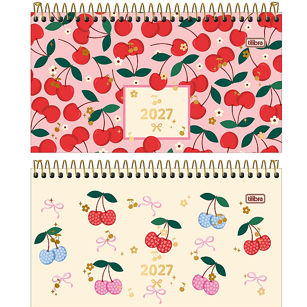 Agenda de Bolso 2027 Semanal Amarena - Tilibra