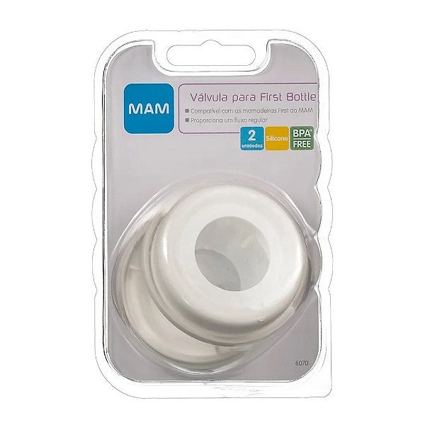 Válvula Anticólica Mam Mamadeira Easy Start First Bottle 2un