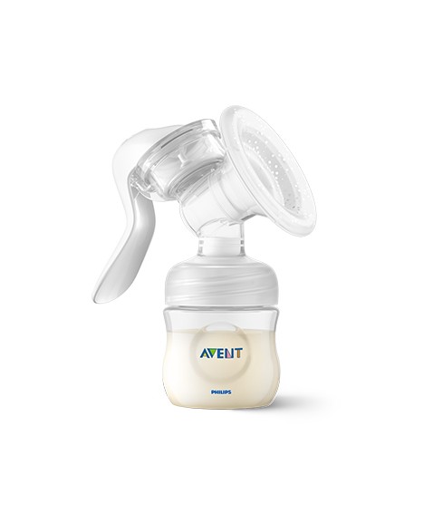 Extrator Bomba De Leite Manual Avent Com Mamadeira