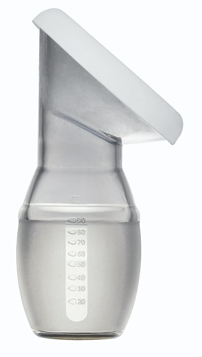 Coletor de Leite Materno de Silicone Bomba Manual Bebê
