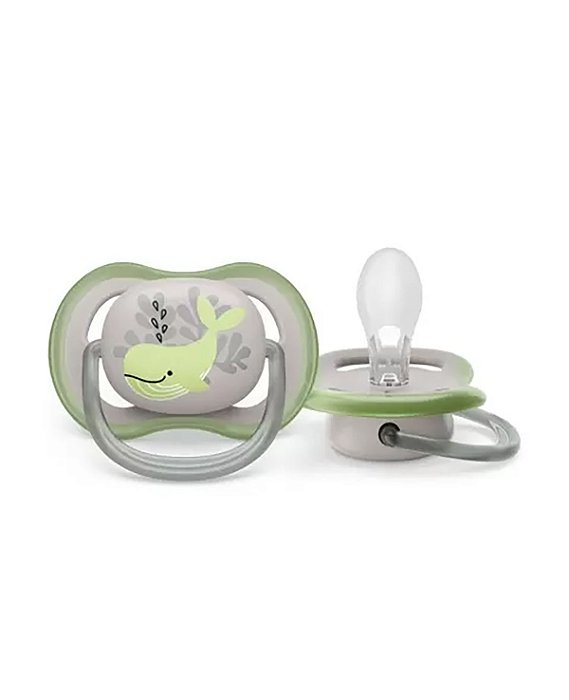 Chupeta Ultra Air 6-18m Philips Avent 0%BPA Baleia Decorada
