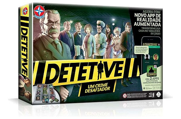 Jogo Mesa Detetive Com Aplicativo Presente Criança Estrela