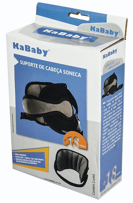 Suporte De Cabeça Soneca Do Bebe Kababy Rosa Liso Segurança