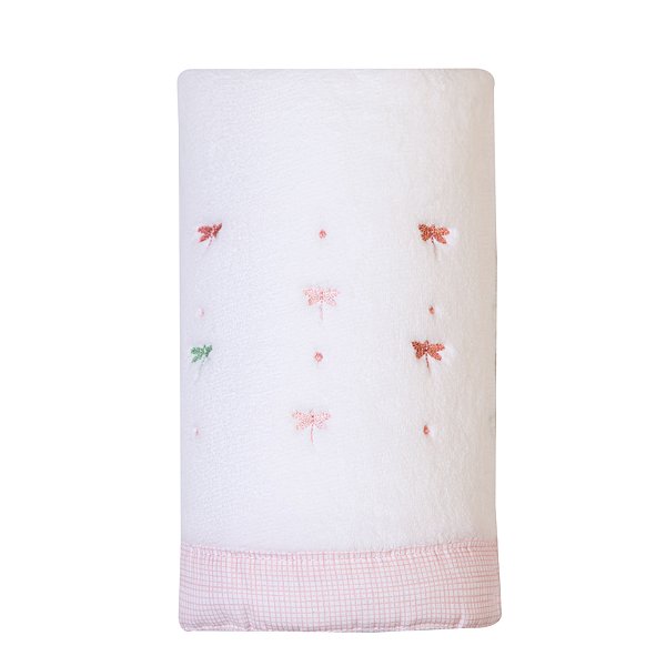 Cobertor de Bebê Bordado Microfibra 1.10mx90cm Papi Libelula
