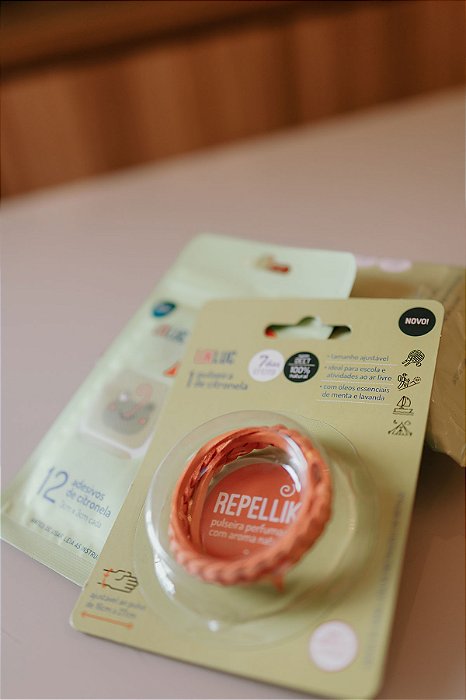 Pulseira Repelente Likluc AntiMosquito Dengue Proteção 7dias