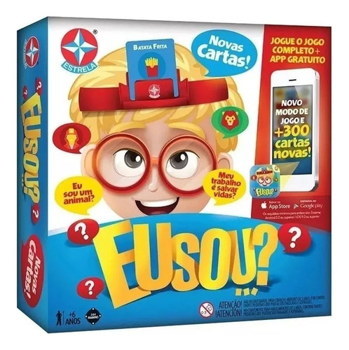 Jogo De Tabuleiro Em Família Adivinhação Eu Sou? Estrela