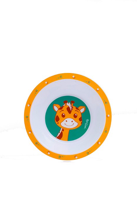 Bowl Infantil Girafinha Sol Petit Piá Tigela Papinha