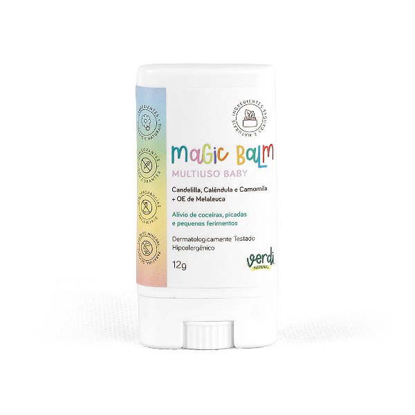 Magic Balm Bálsamo Multiuso Alívio de Picadas e Coceiras - Verdi Natural