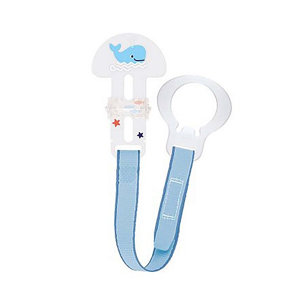 Prendedor Chupeta MAM Clip Original Bebês 0+ Meses Azul