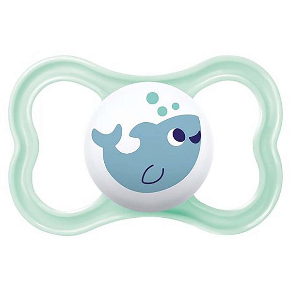 Chupeta Mam Air6m+ Disco Extraventilado Bico Silicone Menino