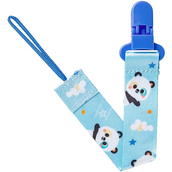 Prendedor De Chupeta Magic Panda Infantil Buba Zoo Bico