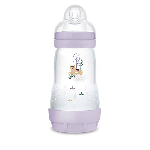 Mamadeira Mam Easy Start 260ml Rosa 2m+ Autoesterelizável