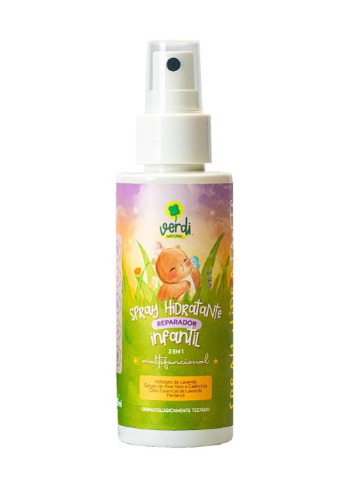 Hidratante Spray Vegano Verdi Natural 120ml Lavanda AloeVera