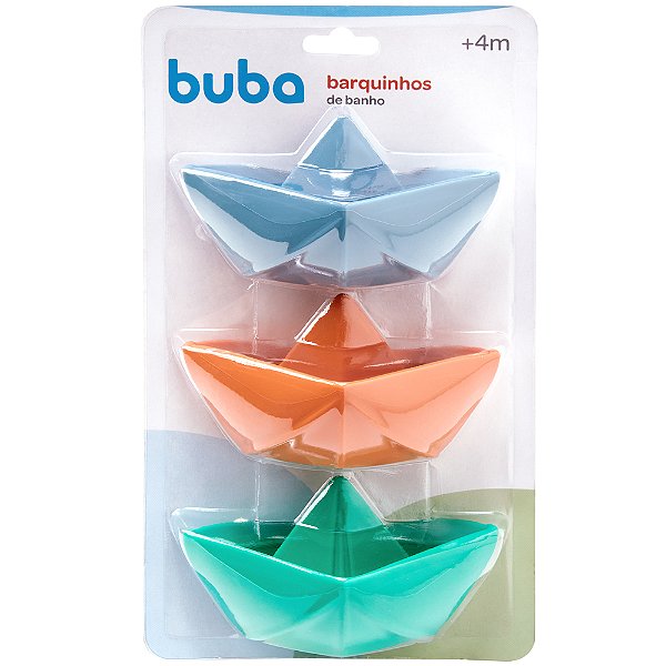 Barquinhos de Banho Silicone Bebê Brinquedo Sensorial 4m+