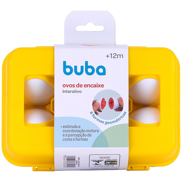 Ovos Encaixe Interativo Formas Cores Coordenação Brinquedo