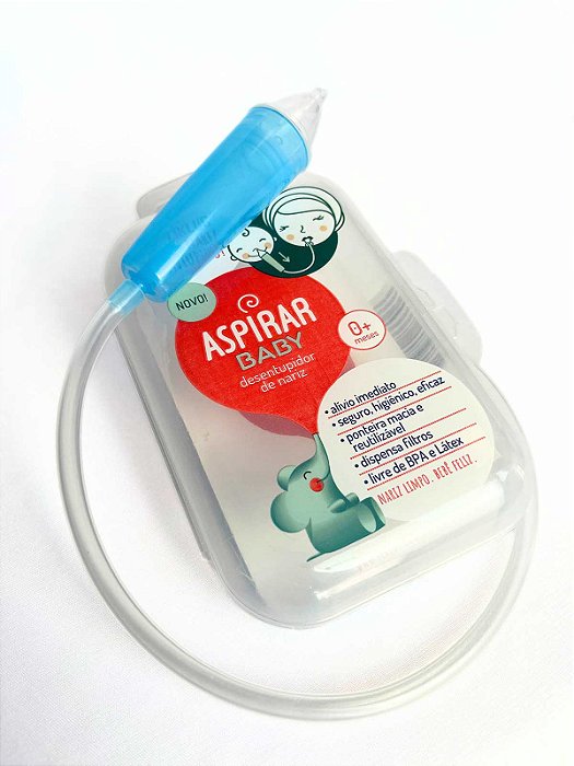 Aspirar Baby Sugador Nasal Bebê Ponteira Macia Silicone