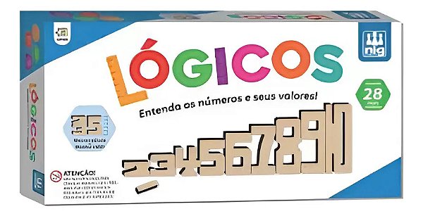 Jogo Educativo Lógicos Números Operações Matemáticas 3+