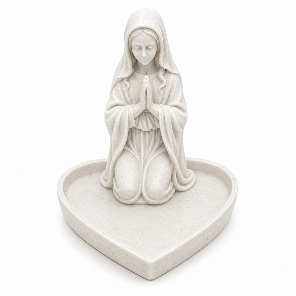 Mini Porta Terço Virgem Maria Decoração Cantinho Oração