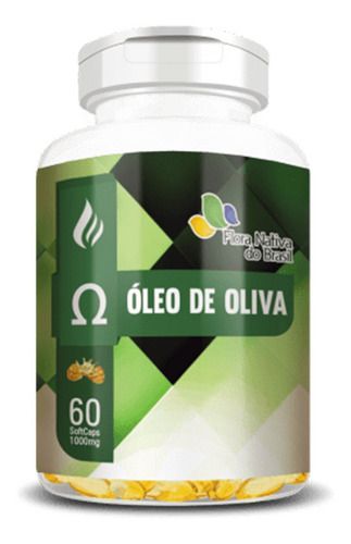 Óleo De Oliva 1000mg 60 Cápsulas - Flora Nativa
