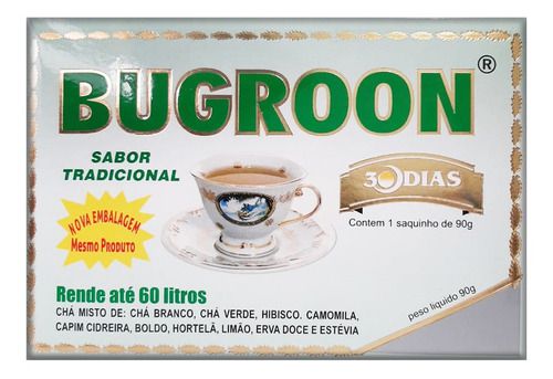 Chá Misto 90g Rende 60 Litros - Bugroon