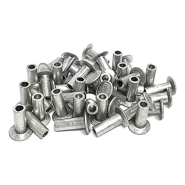 REBITE P/LONA ALUMINIO 10X10 MACICO 100PCS 100PÇS