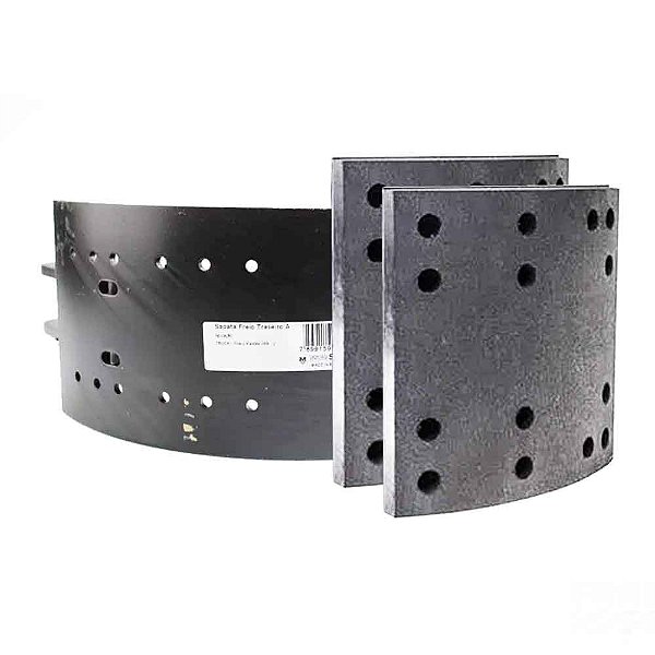 Jogo Sapata Freio Dianteiro Truck Com Lona 4514F