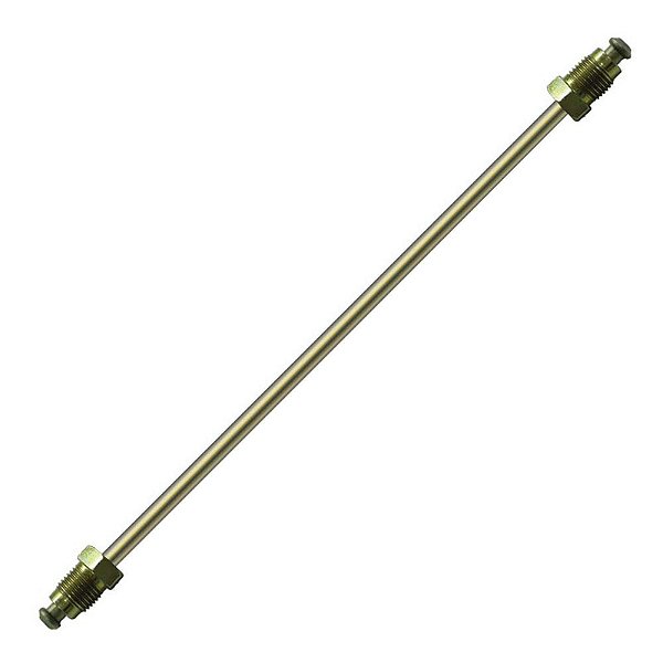 Cano Freio Traseiro Lado Esquerdo F1000 3/16 Com Porca 3/8 24 Fios 560mm