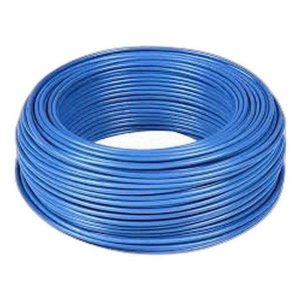 Cabo de Cobre 750V Flexível 2,5mm Azul 100 Metros