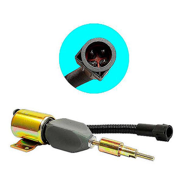 Válvula Solenoide MWM / Cummins 12V