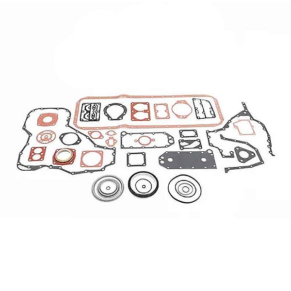 Jogo Junta Motor Inferior Cummins ISCE/ISL 8.3 Com Retentor