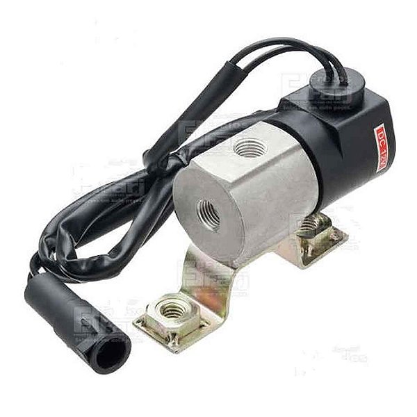 Válvula Solenoide 12V 3/2 Vias Mecânicos Plug Redondo Cargo/VW 4