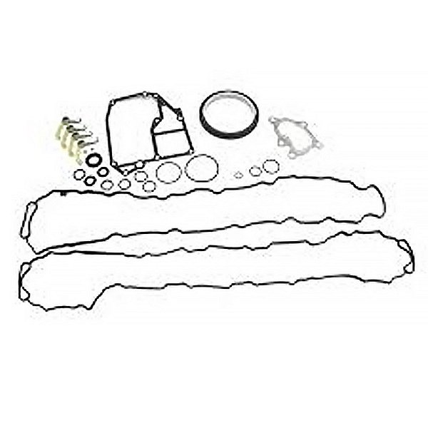 Jogo Junta Motor Inferior Cummins ISF 3.8 4 Cilindros Com Retentor Mancal