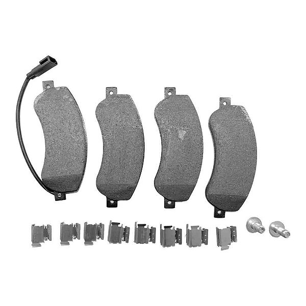 Jogo Pastilhas de Freio Dianteiro Transit Furgão/Van 2008/2013 Completo C