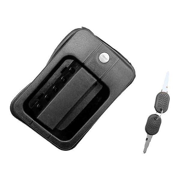 Maçaneta Externa Porta Lado Direito Iveco Cavallino 97 Com Chave