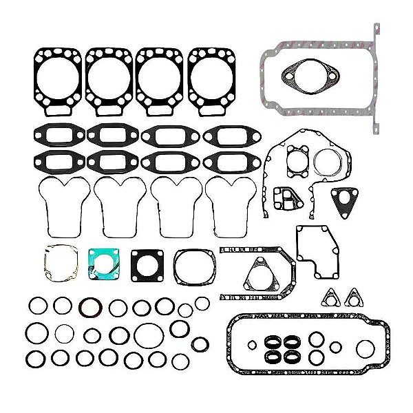 Jogo Junta Motor MWM D226 4 Cilindros Com Retentores
