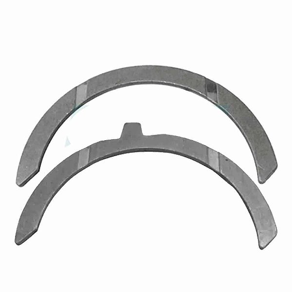 Arruela de Encosto de Mancal Padrão Motor Man D08 4/6 Cilindros 2 Peças