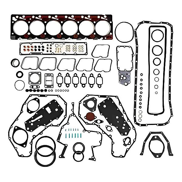 Jogo Junta Motor Cummins Série B 6 Cilindros Com Retentor