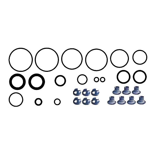 Jogo de Borracha Retificadora MWM Sprint 6 Cilindros