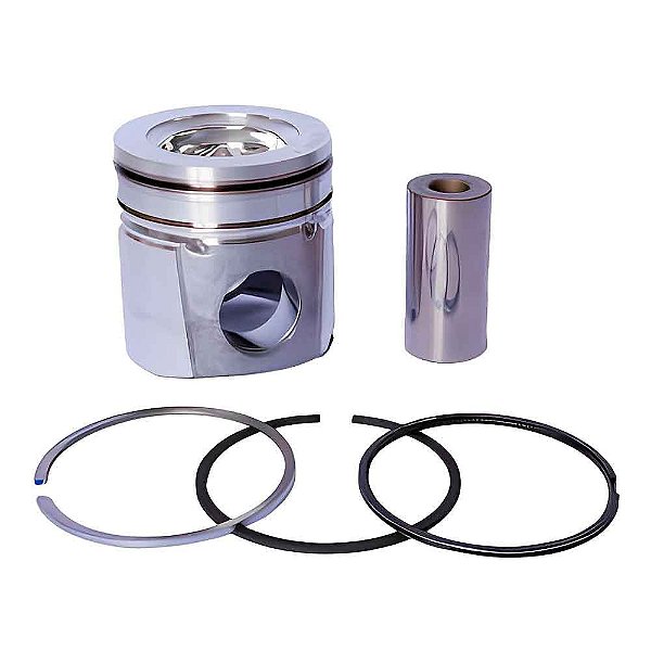 Jogo de Pistão com Anéis Cummins ISBE 3.9/5.9 4/6 Cilindros Eletrônico