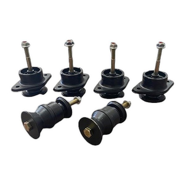 Kit Coxim Carroceria Central e Traseiro Lado Direito/Esquerdo Hilux Pitbull 2005/2015