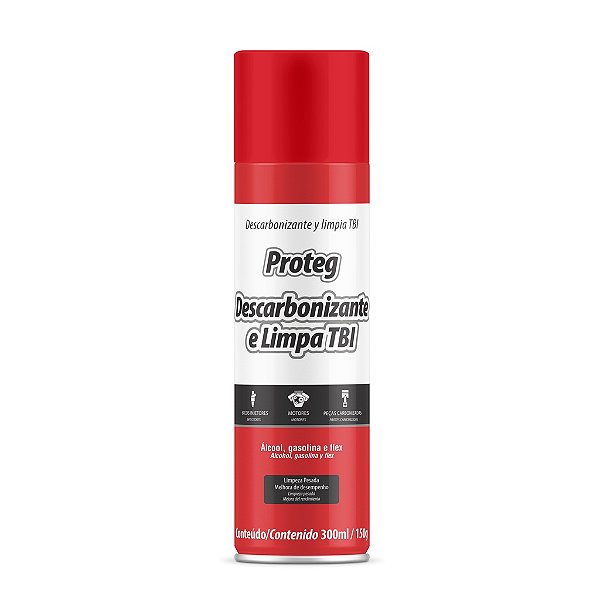 Descarbonizante Limpa Carburador TBI 300ml Carburador